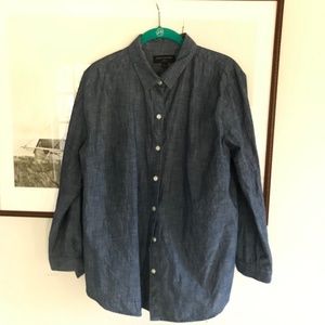 Banana republic linen shirt
